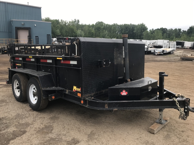 2022 Miska 5 Ton Contractor Dump Trailer